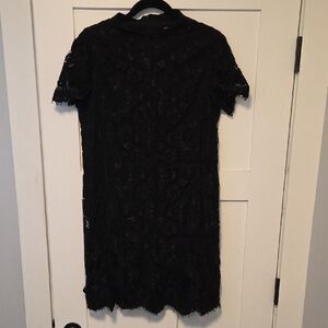Betsy Johnson Lace Black Dress